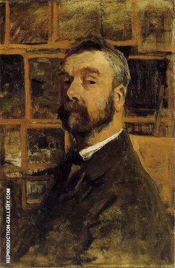 Self Portrait By Anton Mauve