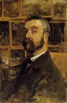 Self Portrait By Anton Mauve