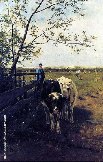 Finished Grazing By Anton Mauve