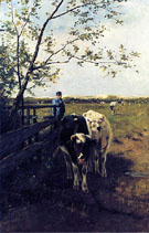 Finished Grazing By Anton Mauve