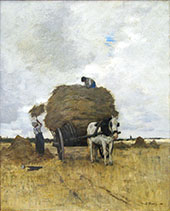 Harvesting Hay By Anton Mauve