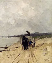 The Sand Cart By Anton Mauve