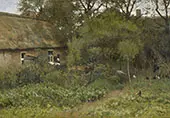 The Kitchen Garden c1885 By Anton Mauve