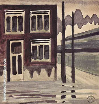 Corner House 1920 By Charles Burchfield