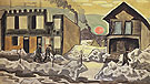 Red Sun 1920 By Charles Burchfield
