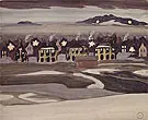 Village Lights 1920 By Charles Burchfield