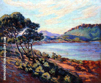 Agay Bay c1910 by Armand Guillaumin | Oil Painting Reproduction