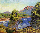 Agay, The Bay During The Mistral By Armand Guillaumin
