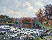 Barrage de Genetin Crozant 1898 By Armand Guillaumin