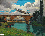 Bridge over the Marine at Joinville By Armand Guillaumin