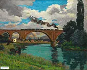 Bridge over the Marine at Joinville By Armand Guillaumin