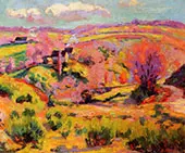 La Creuse Landscape Spring By Armand Guillaumin