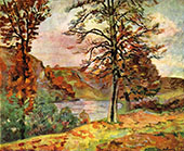 Landscape 1870 By Armand Guillaumin