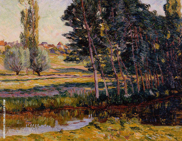 Landscape B by Armand Guillaumin | Oil Painting Reproduction