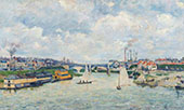 Le Port de Charenton 1878 By Armand Guillaumin