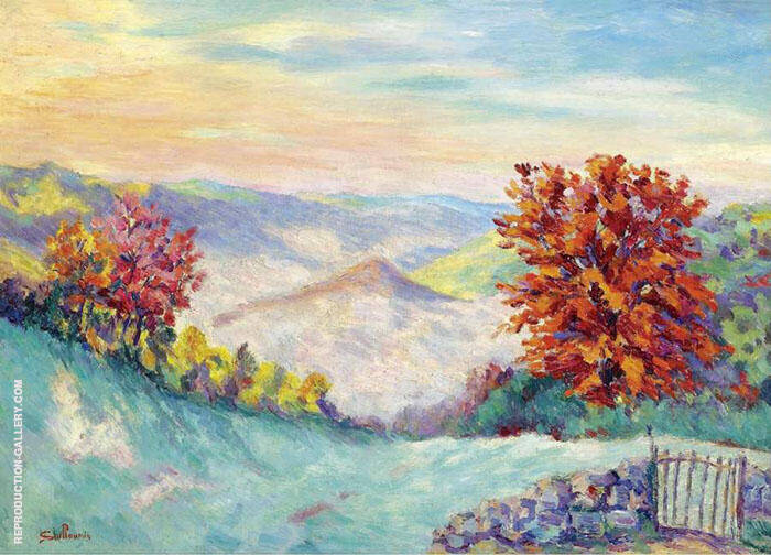 Le Puy Barriou by Armand Guillaumin | Oil Painting Reproduction