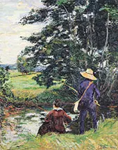 The Anglers 1885 By Armand Guillaumin