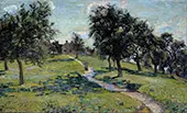 Paysage en Normandie Les Pommiers 1887 By Armand Guillaumin