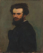 Portrait de L'artiste 1875 By Armand Guillaumin