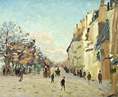 Quai de La Gare Effect de Neige 1873 By Armand Guillaumin