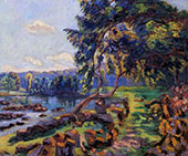 Rapids at Genetin By Armand Guillaumin