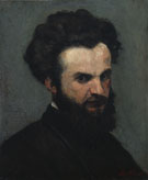 Self Portrait c1872 By Armand Guillaumin
