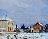 Snow 1876 By Armand Guillaumin