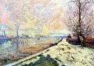 Snowmelt in Rouen 1901 By Armand Guillaumin