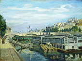 The Bridge of Louis Philippe 1875 By Armand Guillaumin