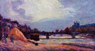 The Pont des Arts 1878 By Armand Guillaumin
