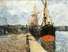 The Quay at Rouen 1882 By Armand Guillaumin
