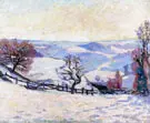 White Frost at Puy Barriou By Armand Guillaumin