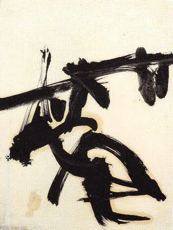 Untitled 1950 D By Franz Kline