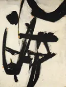 Abstraction C 1950 51 By Franz Kline