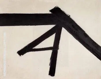 Luzeme 1956 By Franz Kline