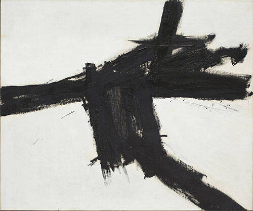 Buttress 1956 by Franz Kline | Oil Painting Reproduction