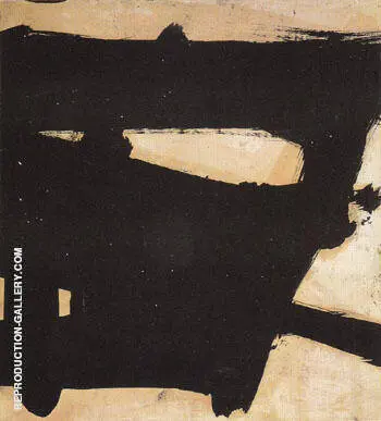 Untitled (Study for Wanamaker Block) 1955 By Franz Kline