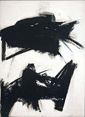 Black Sienna 1960 By Franz Kline