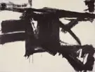 Untitled 1957 BW2 By Franz Kline