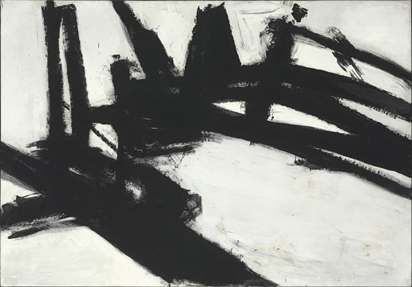 Untitled 1957 2 by Franz Kline | Oil Painting Reproduction