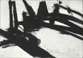 Untitled 1957 2 By Franz Kline