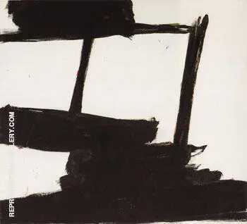 Black and Green 1959 By Franz Kline