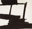 Black and Green 1959 By Franz Kline