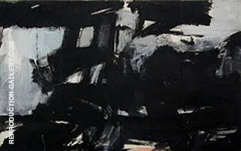 New Year Wall Night 1960 By Franz Kline