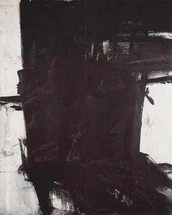 Mahoning II c 1961 By Franz Kline