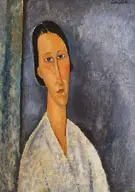 Madame Zborowska 1918 By Amedeo Modigliani