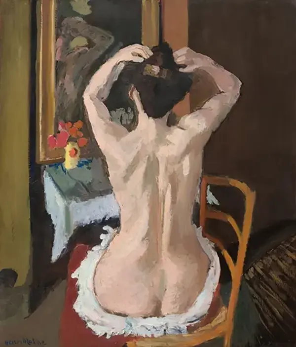 La Coiffure 1901 By Henri Matisse