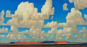 Cloud World 1925 By Maynard Dixon