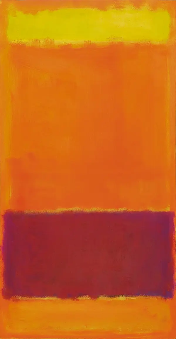 No 73 1952 By Mark Rothko (Inspired By)
