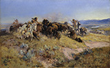 Buffalo Hunt 40 By Charles M Russell